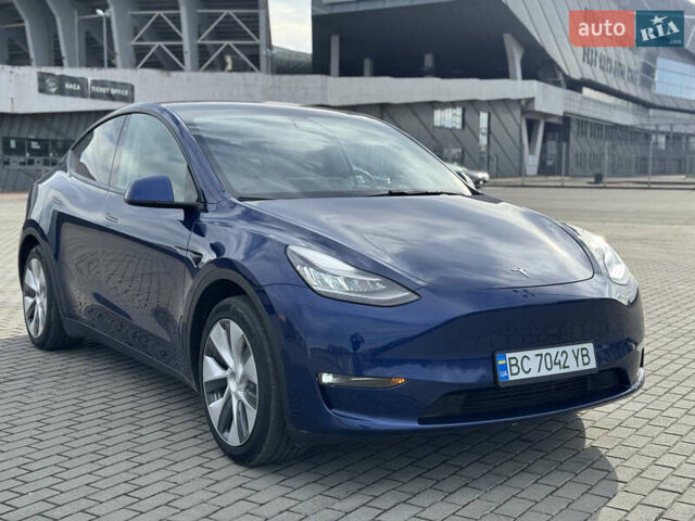 Тесла Model Y 2020 в Киеве на Automoto.ua Синий Тесла Model Y, объемом двигателя 0 л и пробегом 98 тыс. км за 21799 $, фото 7 на Automoto.ua