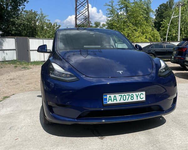 Синий Тесла Model Y, объемом двигателя 0 л и пробегом 118 тыс. км за 22300 $, фото 8 на Automoto.ua
