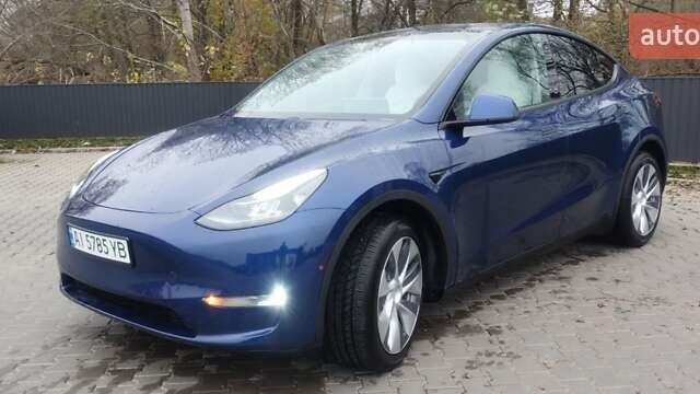 Синий Тесла Model Y, объемом двигателя 0 л и пробегом 261 тыс. км за 19600 $, фото 6 на Automoto.ua
