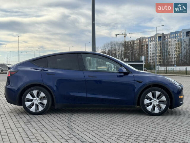Синий Тесла Model Y, объемом двигателя 0 л и пробегом 83 тыс. км за 23800 $, фото 12 на Automoto.ua