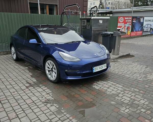 Синий Тесла Model Y, объемом двигателя 0 л и пробегом 104 тыс. км за 20500 $, фото 14 на Automoto.ua