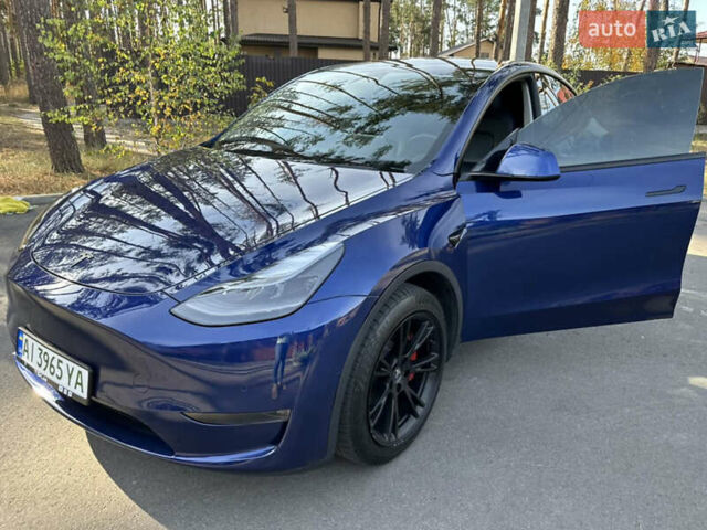 Синій Тесла Model Y, об'ємом двигуна 0 л та пробігом 94 тис. км за 24000 $, фото 2 на Automoto.ua