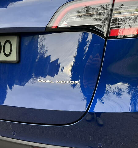 Синий Тесла Model Y, объемом двигателя 0 л и пробегом 32 тыс. км за 58000 $, фото 24 на Automoto.ua