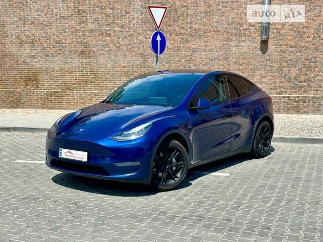 Синій Тесла Model Y, об'ємом двигуна 0 л та пробігом 80 тис. км за 31999 $, фото 2 на Automoto.ua