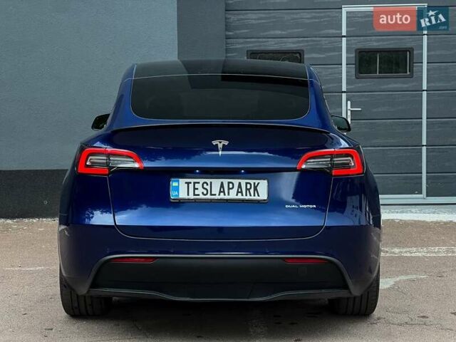 Синий Тесла Model Y, объемом двигателя 0 л и пробегом 66 тыс. км за 25500 $, фото 8 на Automoto.ua
