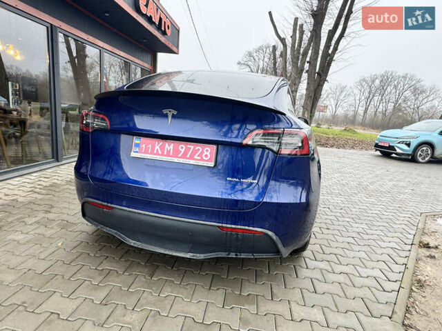 Синій Тесла Model Y, об'ємом двигуна 0 л та пробігом 44 тис. км за 23500 $, фото 18 на Automoto.ua