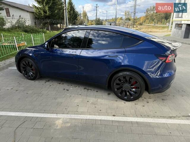 Синий Тесла Model Y, объемом двигателя 0 л и пробегом 86 тыс. км за 25900 $, фото 56 на Automoto.ua