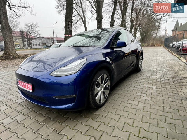 Синій Тесла Model Y, об'ємом двигуна 0 л та пробігом 44 тис. км за 23500 $, фото 6 на Automoto.ua