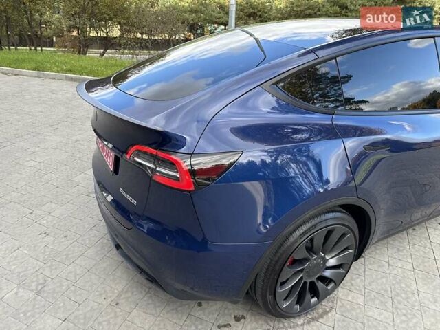 Синій Тесла Model Y, об'ємом двигуна 0 л та пробігом 88 тис. км за 22999 $, фото 19 на Automoto.ua