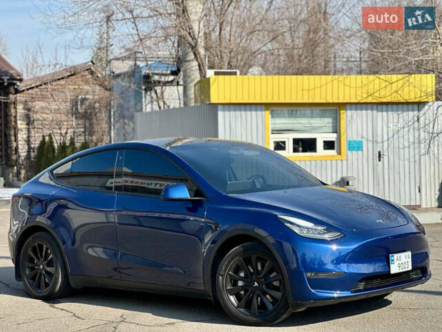 Синий Тесла Model Y, объемом двигателя 0 л и пробегом 33 тыс. км за 23300 $, фото 13 на Automoto.ua