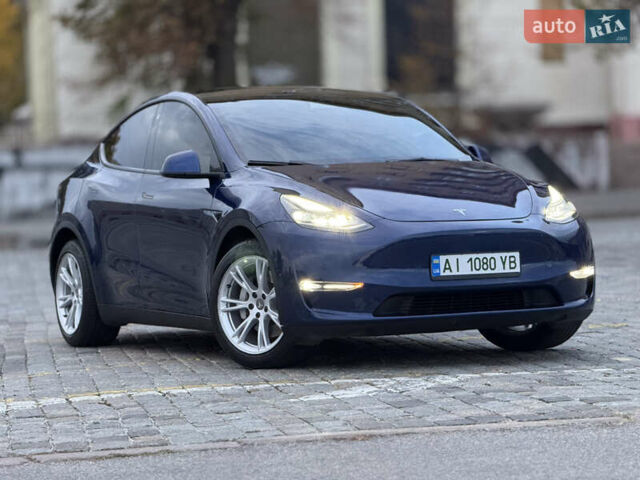 Тесла Model Y 2021 в Харькове на Automoto.ua Синий Тесла Model Y, объемом двигателя 0 л и пробегом 113 тыс. км за 21200 $, фото 13 на Automoto.ua