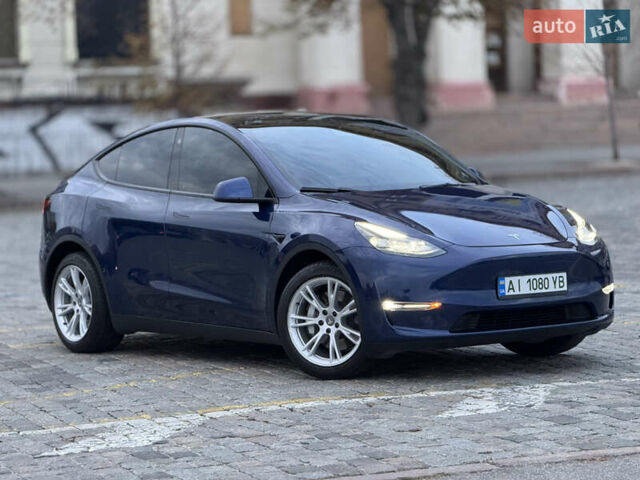 Тесла Model Y 2021 в Харькове на Automoto.ua Синий Тесла Model Y, объемом двигателя 0 л и пробегом 113 тыс. км за 21200 $, фото 15 на Automoto.ua