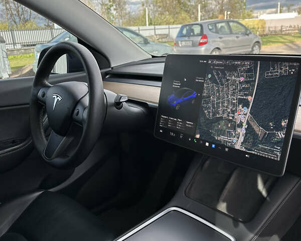 Синий Тесла Model Y, объемом двигателя 0 л и пробегом 116 тыс. км за 22999 $, фото 6 на Automoto.ua