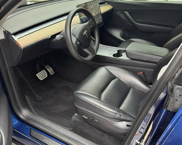 Синий Тесла Model Y, объемом двигателя 0 л и пробегом 85 тыс. км за 24200 $, фото 8 на Automoto.ua