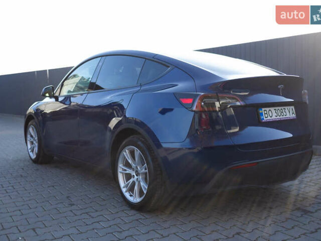 Синий Тесла Model Y, объемом двигателя 0 л и пробегом 42 тыс. км за 27000 $, фото 7 на Automoto.ua