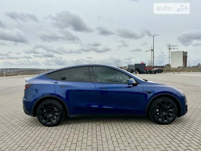 Синий Тесла Model Y, объемом двигателя 0 л и пробегом 28 тыс. км за 38555 $, фото 9 на Automoto.ua
