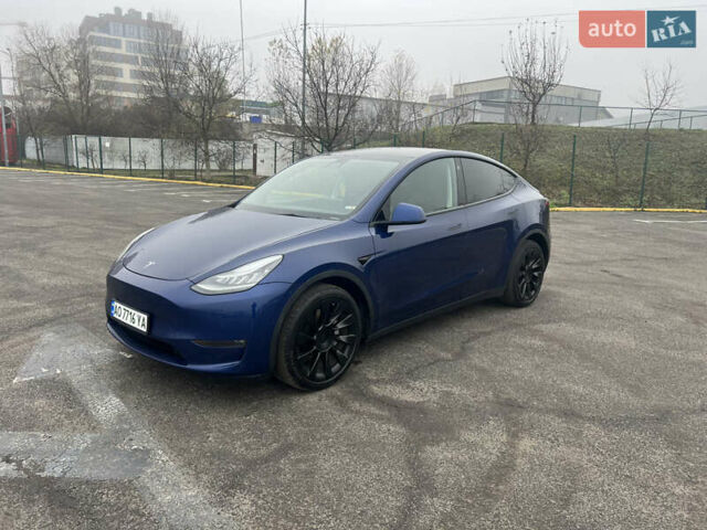 Синий Тесла Model Y, объемом двигателя 0 л и пробегом 125 тыс. км за 25997 $, фото 25 на Automoto.ua