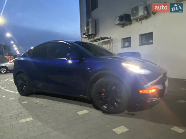 Синий Тесла Model Y, объемом двигателя 0 л и пробегом 190 тыс. км за 22300 $, фото 13 на Automoto.ua