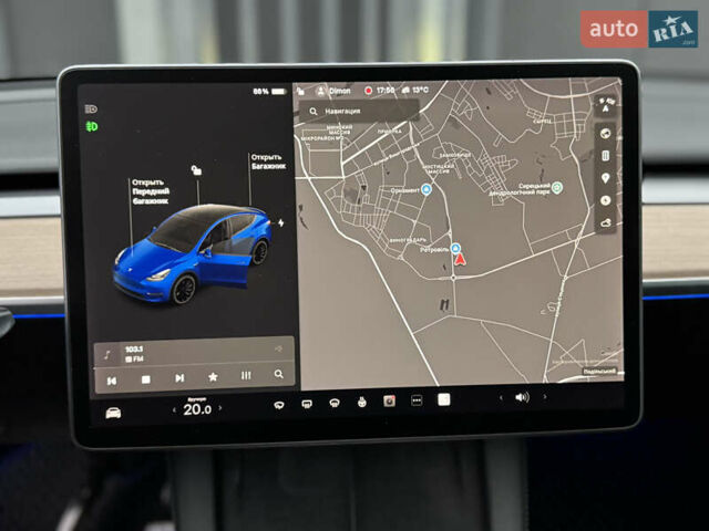 Синий Тесла Model Y, объемом двигателя 0 л и пробегом 88 тыс. км за 31990 $, фото 46 на Automoto.ua