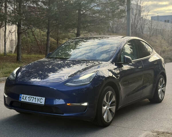 Синий Тесла Model Y, объемом двигателя 0 л и пробегом 97 тыс. км за 26500 $, фото 6 на Automoto.ua
