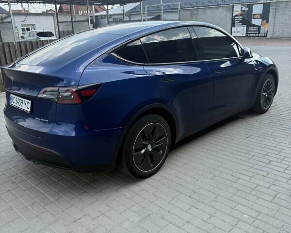 Синий Тесла Model Y, объемом двигателя 0 л и пробегом 160 тыс. км за 24999 $, фото 4 на Automoto.ua