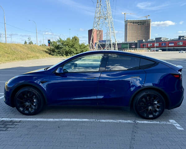 Синий Тесла Model Y, объемом двигателя 0 л и пробегом 48 тыс. км за 27500 $, фото 6 на Automoto.ua