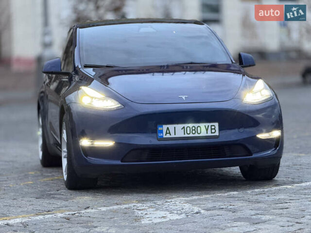 Тесла Model Y 2021 в Харькове на Automoto.ua Синий Тесла Model Y, объемом двигателя 0 л и пробегом 113 тыс. км за 21200 $, фото 25 на Automoto.ua