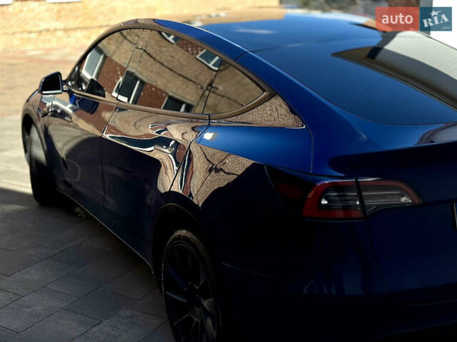 Тесла Model Y 2021 в Белой Церкве на Automoto.ua Синий Тесла Model Y, объемом двигателя 0 л и пробегом 76 тыс. км за 26500 $, фото 5 на Automoto.ua