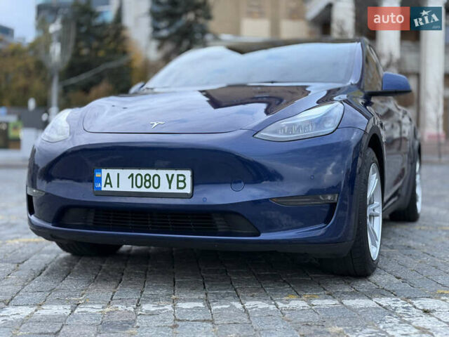 Тесла Model Y 2021 в Харькове на Automoto.ua Синий Тесла Model Y, объемом двигателя 0 л и пробегом 113 тыс. км за 21200 $, фото 73 на Automoto.ua