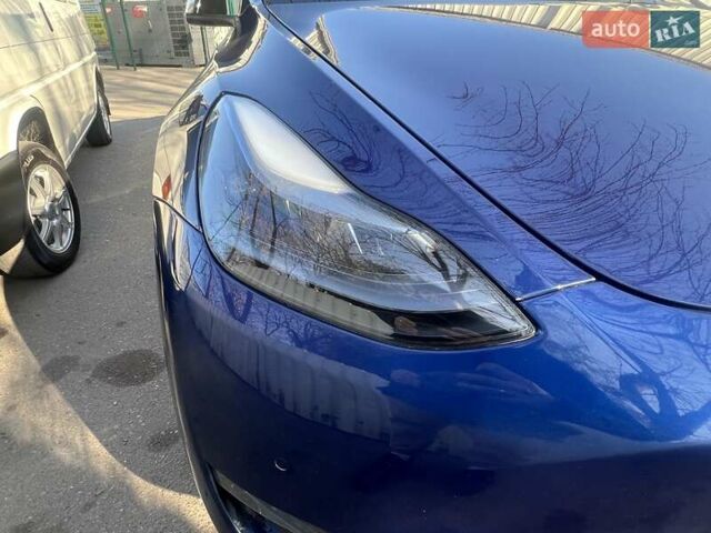 Синий Тесла Model Y, объемом двигателя 0 л и пробегом 101 тыс. км за 23999 $, фото 13 на Automoto.ua