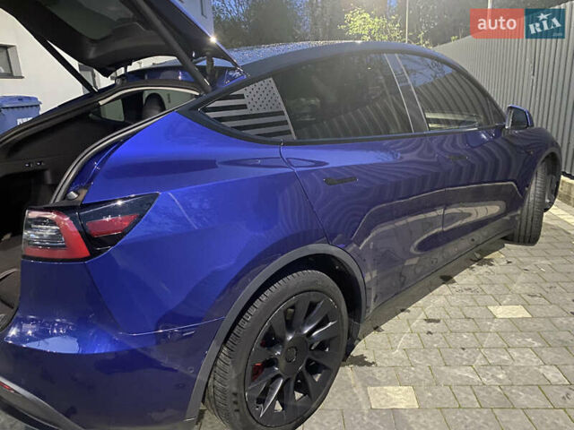 Синий Тесла Model Y, объемом двигателя 0 л и пробегом 190 тыс. км за 22300 $, фото 16 на Automoto.ua