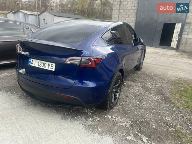 Синий Тесла Model Y, объемом двигателя 0 л и пробегом 101 тыс. км за 23999 $, фото 5 на Automoto.ua