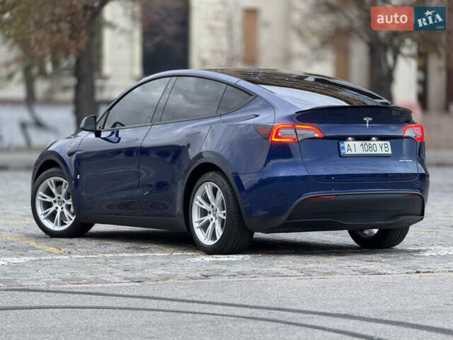 Тесла Model Y 2021 в Харькове на Automoto.ua Синий Тесла Model Y, объемом двигателя 0 л и пробегом 113 тыс. км за 21200 $, фото 8 на Automoto.ua