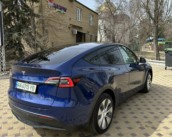 Синий Тесла Model Y, объемом двигателя 0 л и пробегом 35 тыс. км за 22500 $, фото 5 на Automoto.ua