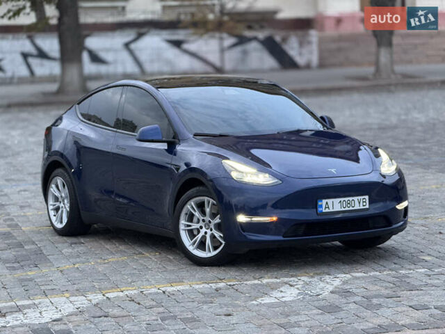 Тесла Model Y 2021 в Харькове на Automoto.ua Синий Тесла Model Y, объемом двигателя 0 л и пробегом 113 тыс. км за 21200 $, фото 12 на Automoto.ua