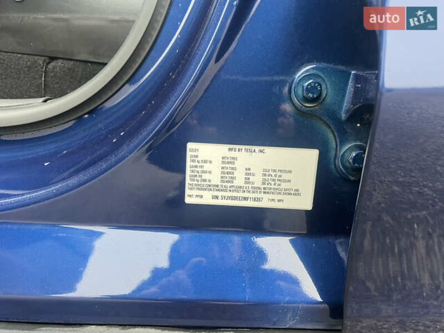Синий Тесла Model Y, объемом двигателя 0 л и пробегом 125 тыс. км за 25997 $, фото 14 на Automoto.ua