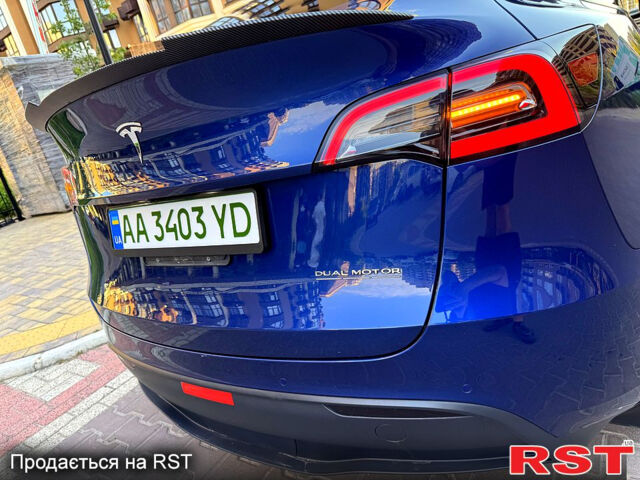 Синий Тесла Model Y, объемом двигателя 0.38 л и пробегом 70 тыс. км за 22000 $, фото 9 на Automoto.ua