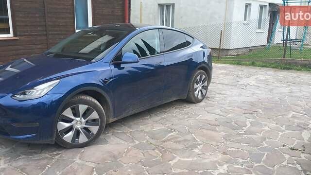 Синий Тесла Model Y, объемом двигателя 0 л и пробегом 74 тыс. км за 26500 $, фото 3 на Automoto.ua
