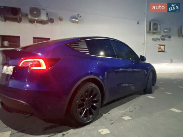 Синий Тесла Model Y, объемом двигателя 0 л и пробегом 190 тыс. км за 22300 $, фото 17 на Automoto.ua