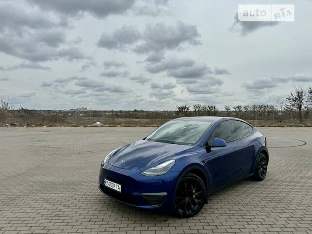 Синій Тесла Model Y, об'ємом двигуна 0 л та пробігом 28 тис. км за 38555 $, фото 4 на Automoto.ua