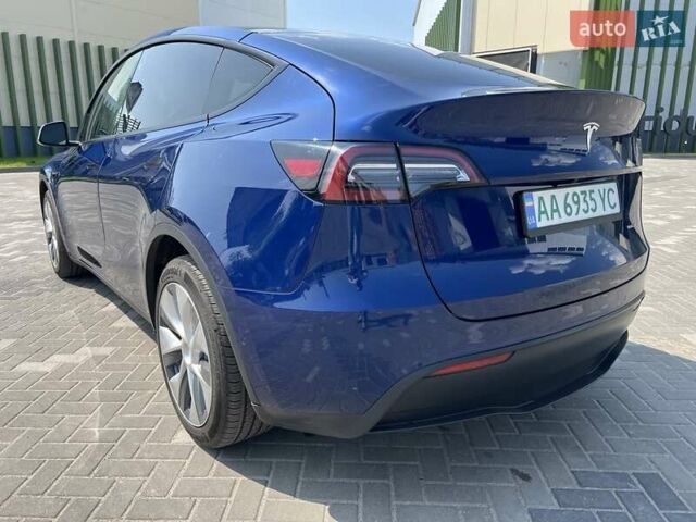 Синий Тесла Model Y, объемом двигателя 0 л и пробегом 61 тыс. км за 26500 $, фото 6 на Automoto.ua