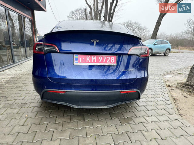 Синій Тесла Model Y, об'ємом двигуна 0 л та пробігом 44 тис. км за 23500 $, фото 17 на Automoto.ua