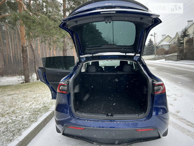 Синий Тесла Model Y, объемом двигателя 0 л и пробегом 66 тыс. км за 25000 $, фото 12 на Automoto.ua