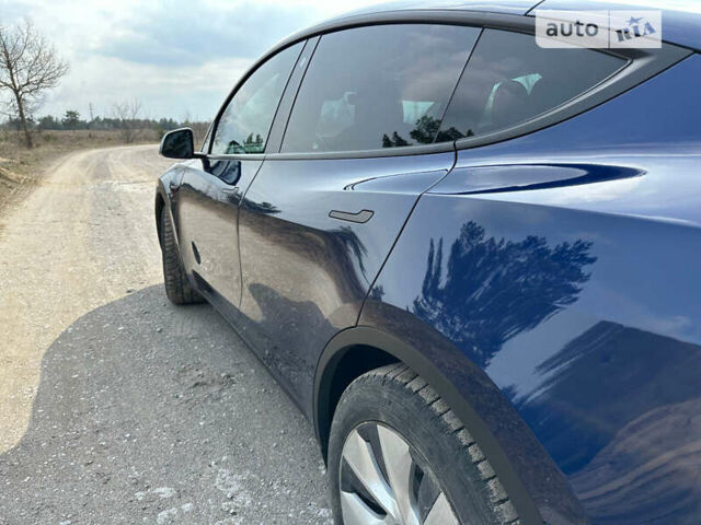 Синий Тесла Model Y, объемом двигателя 0 л и пробегом 35 тыс. км за 38499 $, фото 37 на Automoto.ua