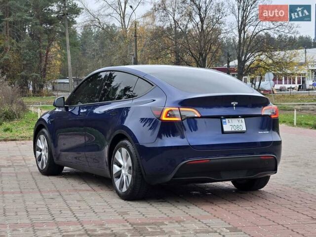 Синий Тесла Model Y, объемом двигателя 0 л и пробегом 99 тыс. км за 25500 $, фото 15 на Automoto.ua