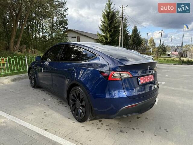 Синий Тесла Model Y, объемом двигателя 0 л и пробегом 86 тыс. км за 25900 $, фото 54 на Automoto.ua