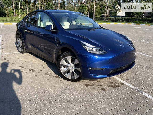Синій Тесла Model Y, об'ємом двигуна 0 л та пробігом 31 тис. км за 24500 $, фото 1 на Automoto.ua