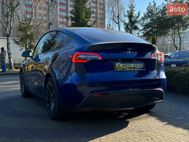 Синій Тесла Model Y, об'ємом двигуна 0 л та пробігом 64 тис. км за 26900 $, фото 4 на Automoto.ua