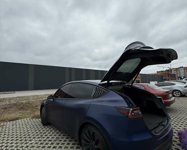 Синій Тесла Model Y, об'ємом двигуна 0 л та пробігом 48 тис. км за 26000 $, фото 12 на Automoto.ua