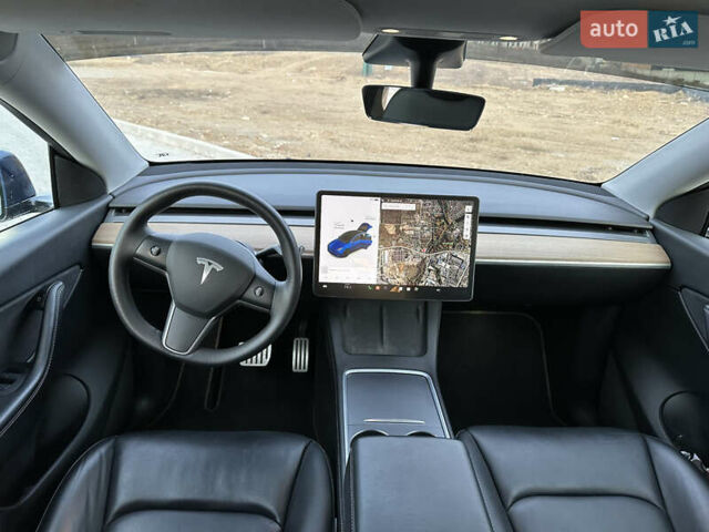 Синий Тесла Model Y, объемом двигателя 0 л и пробегом 120 тыс. км за 23900 $, фото 11 на Automoto.ua